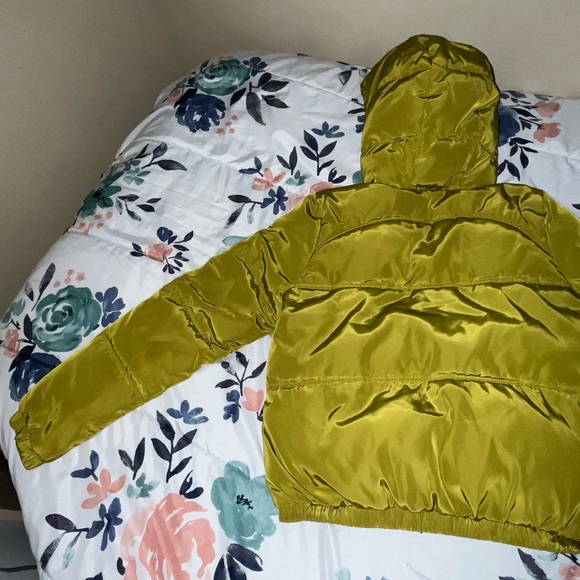 NWOT Kangol x H&M Reflective Hi-Vis Puffer Jacket Coat size XS - Picture 6 of 13